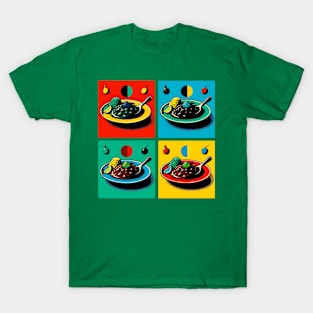 Vibrant Pop Mole Art - Mexican Cuisine T-Shirt